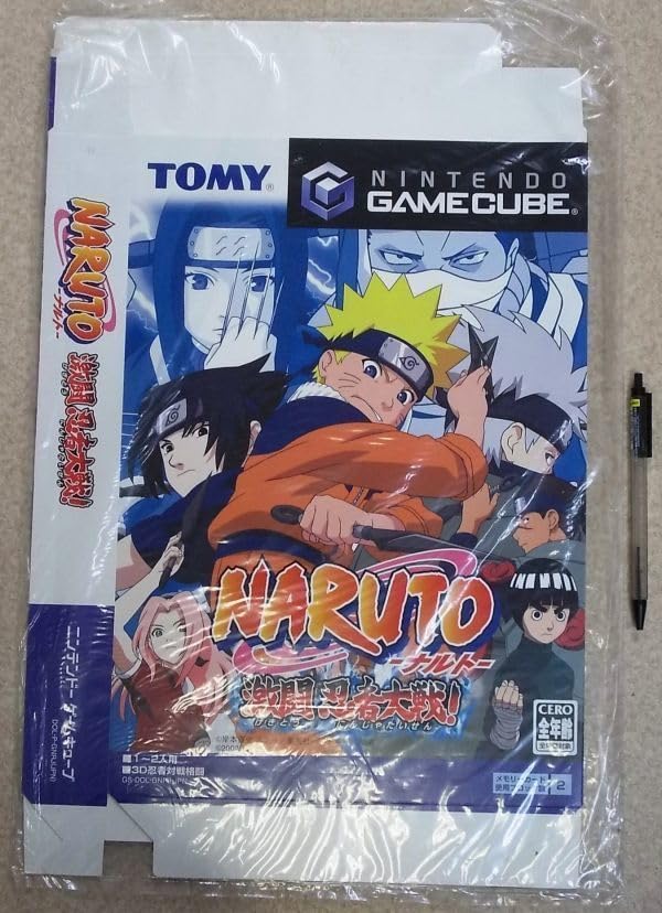 ニンテンドーゲームキューブ　NARUTO２ナルト　宣伝ポップ新品未開封　非売品 ニンテンドーゲームキューブ NARUTO2ナルト 宣伝ポップ新品未
